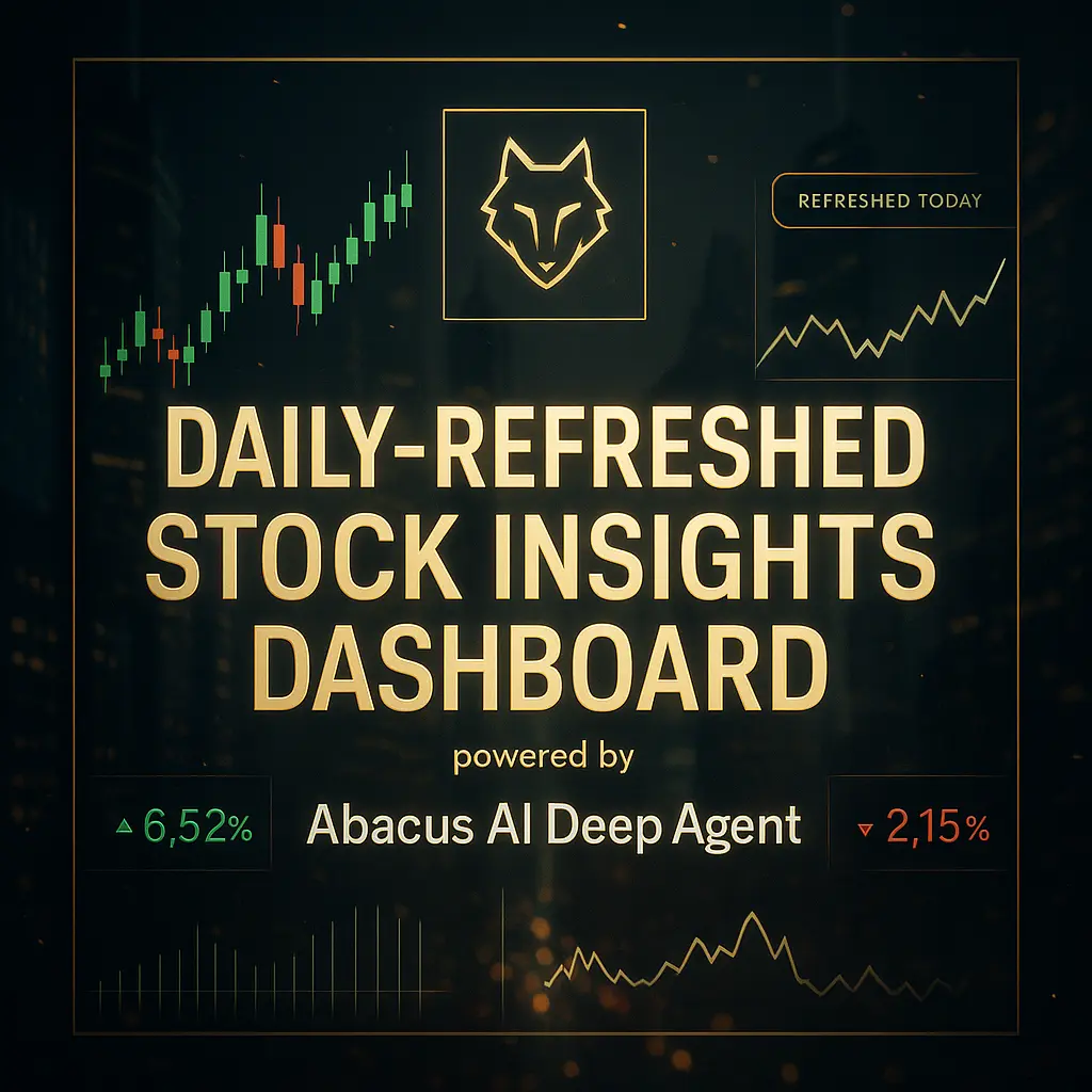 Daily Stocks Dashboard